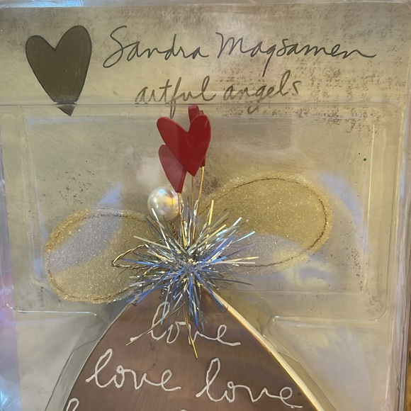 Department 56 Sandra Magsamen Artful Angels 👼❤️ Angel Ornament Wall Hanging - Picture 6 of 12